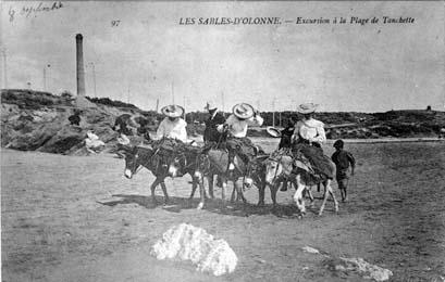 Iconographie - Excursion à la plage de Tanchette