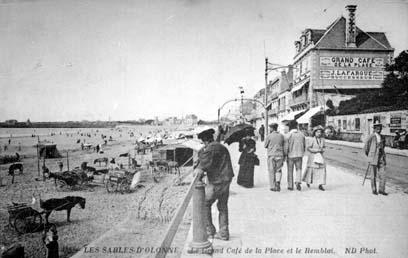 Iconographie - Le Grand Cafè de la Plage et le Remblai