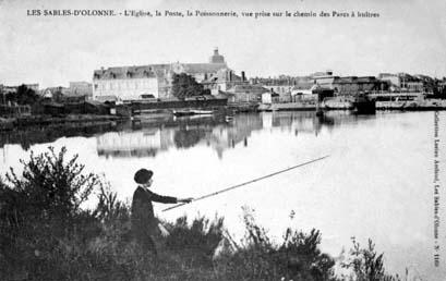 Iconographie - L'église, La Poste, La poissonerie