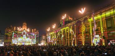 Iconographie - Sans dessus-dessous, Fête des lumières de Lyon