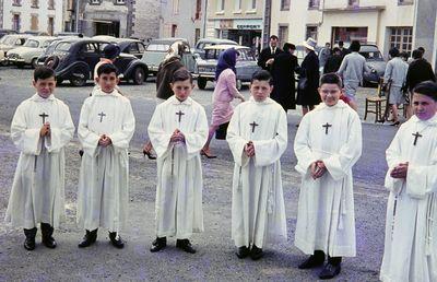 Iconographie - Les communiants de la grande communion