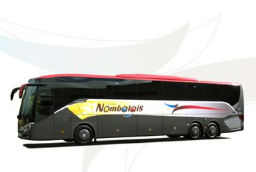 Iconographie - Autocars de de Grand tourisme de l'entreprise Nombalais