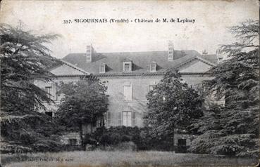 Iconographie - Château de M. de Lepinay