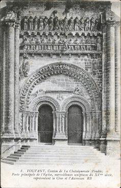 Iconographie - Porte principale de l'église