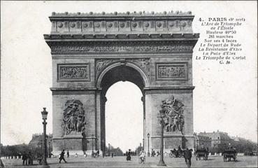 Iconographie - l'Arc de Triomphe de l'Etoile