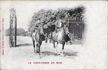 Iconographie - Le tout-Paris au bois