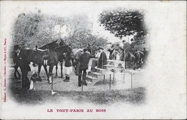 Iconographie - Le tout-Paris au bois