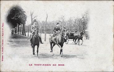 Iconographie - Le tout-Paris au bois