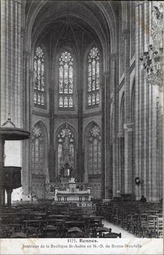Iconographie - Intérieur de la basilique Saint-Aubin-de-Bonne-Nouvelle