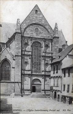 Iconographie - L'église Saint-Germain, portail Sud