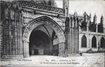 Iconographie - Cathédrale de Dol - Le grand chapitre ou porche Saint-Magloire