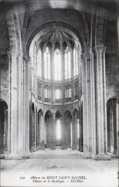 Iconographie - Abbaye du Mont-Saint-Michel - Choeur de la basilique