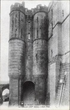 Iconographie - Abbaye du Mont-Saint-Michel - Le châtelet (XVe siècle)