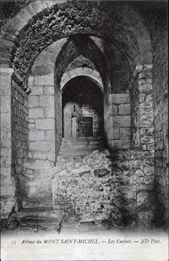 Iconographie - Abbaye du Mont-Saint-Michel - Les cachots