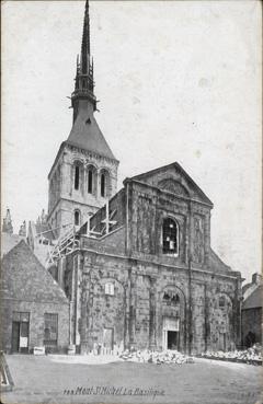 Iconographie - Mont-Saint-Michel - La basilique