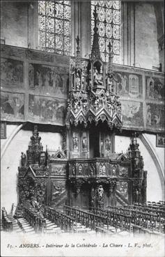 Iconographie - Intérieur de la cathédrale - La chaire