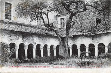 Iconographie - Abbaye des Châtelliers - Les cloîtres