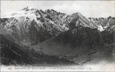 Iconographie - Le Puy de Sancy et les gorges d'Enfer