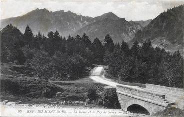 Iconographie - La route et le Puy de Sancy