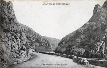 Iconographie - Les gorges de Chouvigny