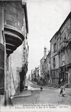 Iconographie - Maison des Echevins, la rue de la Rodade