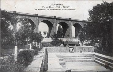 Iconographie - le viaduc et les substructions gallo-romaine