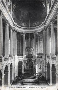 Iconographie - Palais de Versailles - Intérieur de la chapelle