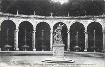 Iconographie - Parc de Versailles - La colonade (grandes eaux)