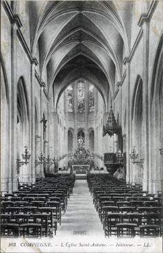 Iconographie - L'église Saint-Antoine - Intérieur