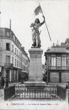 Iconographie - La statue de Jeanne-d'Arc