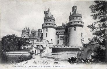 Iconographie - Le château - La façade et l'entrée