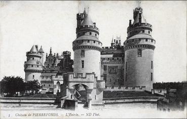 Iconographie - Château de Pierrefonds - L'entrée