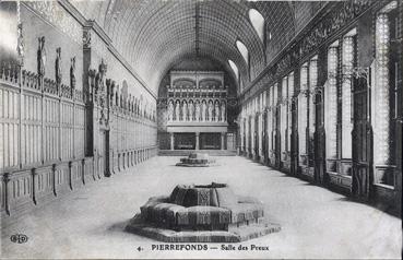 Iconographie - Pierrefonds - Salle des Preux
