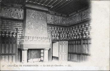 Iconographie - Château de Pierrefonds - La salle des Chevaliers