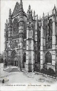 Iconographie - Cathédrale de Beauvais - Le grand portail