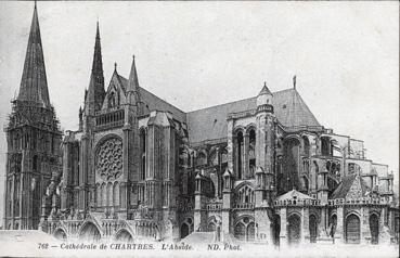Iconographie - Cathédrale de Chartres - L'abside