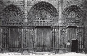 Iconographie - Cathédrale de Chartres - Portail Royal