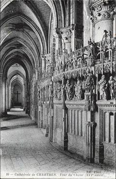Iconographie - Cathédrale de Chartres - Tour du choeur (XVIe siècle)