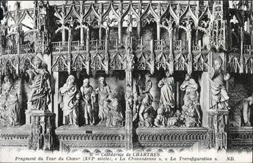 Iconographie - Cathédrale de Chartres - Fragments du tour du choeur (XVIe siècle)