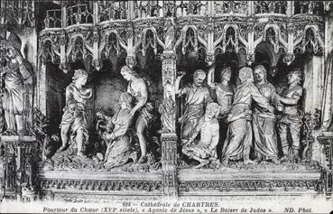Iconographie - Cathédrale de Chartres - Pourtour du choeur (XVIe siècle)