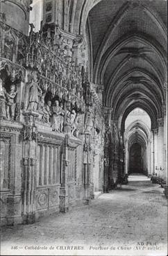 Iconographie - Cathédrale de Chartres - Pourtour du choeur (XVIe siècle)