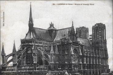 Iconographie - Cathédrale de Reims - Abside et transept Nord