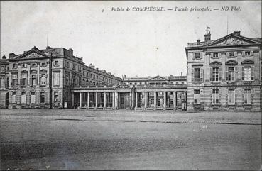Iconographie - Palais de Compiègne - Façade principale
