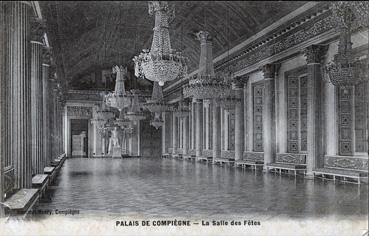 Iconographie - Palais de Compiègne - La salle des fêtes