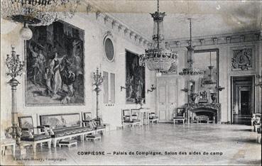 Iconographie - Palais de Compiègne - Salon des aides de camp