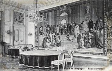 Iconographie - Palais de Compiègne - Salon du conseil