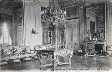 Iconographie - Palais de Compiègne - Salon des familles