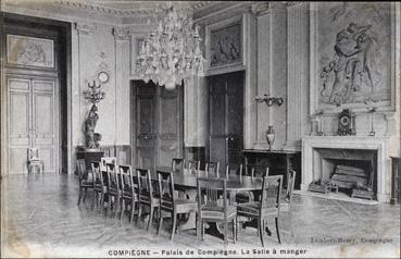 Iconographie - Palais de Compiègne - La salle à manger
