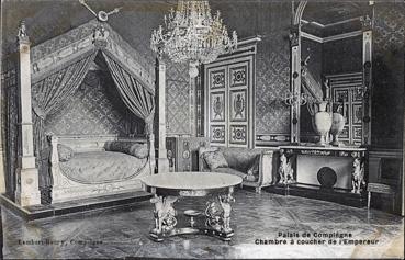 Iconographie - Palais de Compiègne - Chambre à coucher de l'Empereur