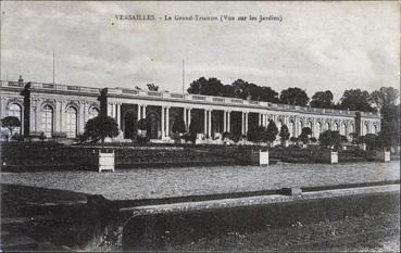 Iconographie - Le Grand-Trianon (vue sur les jardins)